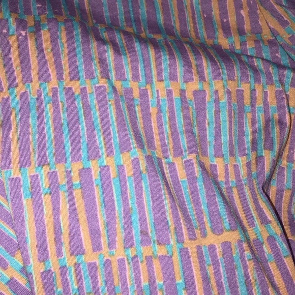 LULAROE size xsmall purple Irma top - Picture 6 of 6